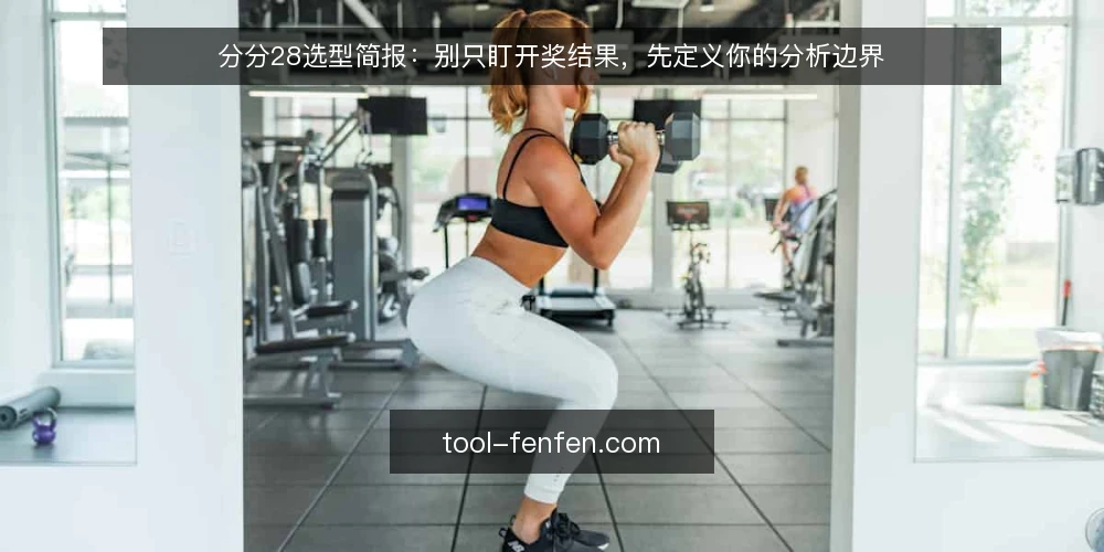 分分28选型简报：别只盯开奖结果，先定义你的分析边界 — 需求界定：你需要的是走势工具还是决策系统 配图